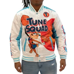 YOUTH TUNESQUAD LOLA BUNNY SATIN JACKET (WHITE)